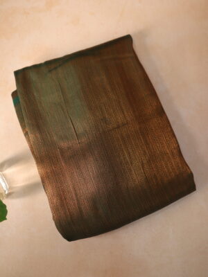 Banarasi Silk Saree-Olive Green